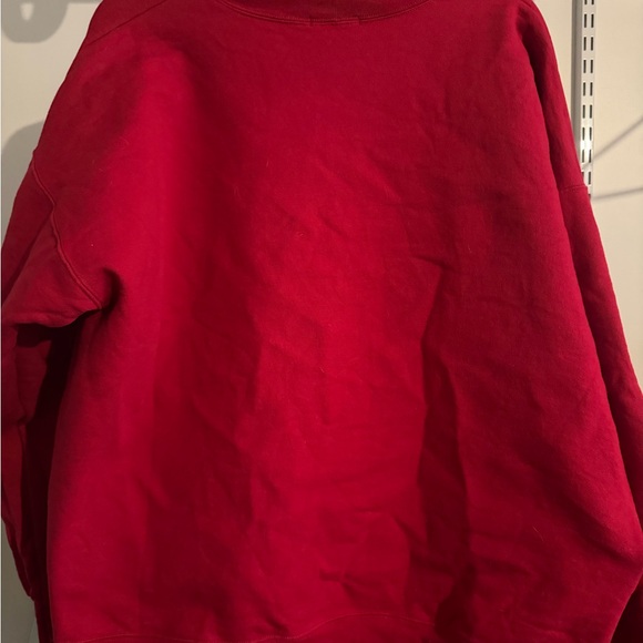 The Bar varsity Crewneck in Ruby - Picture 4 of 4